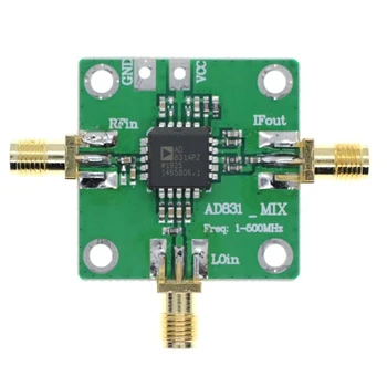 AD831 0,1-500 Mhz нисък шум Двойна балансиран миксер с преобразуването на честотата на RF Нагоре и надолу, модул за управление на смесването RF, Директна доставка