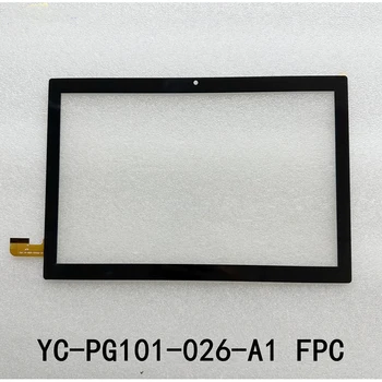 Нова Стъклен панел с цифров преобразувател сензорен екран 10,1 нч за YC-PG101-026-A1 спк стартира строителни